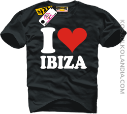 I LOVE IBIZA - koszulka męska 1