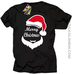 Merry Christmas Barber - Koszulka męska czarna 
