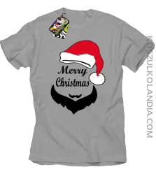 Merry Christmas Barber - Koszulka męska melanż 