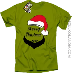 Merry Christmas Barber - Koszulka męska kiwi