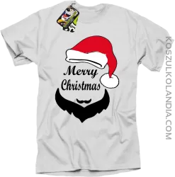 Merry Christmas Barber - Koszulka męska biała 
