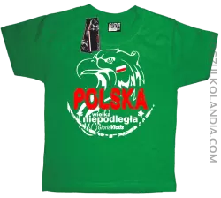 Polska Wielka Niepodległa - Koszulka dziecięca zielona 