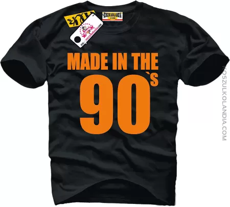 Made in the 90 `s - koszulka męska
