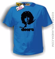 The Doors, Jim Morrison - koszulka męska niebieska