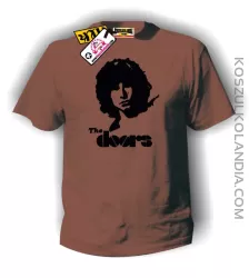 The Doors, Jim Morrison - koszulka męska brązowa