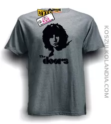 The Doors, Jim Morrison - koszulka męska melanż