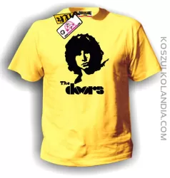 The Doors, Jim Morrison - koszulka męska żółta