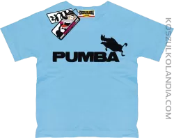 Pumba - koszulka dziecięca - błękitny