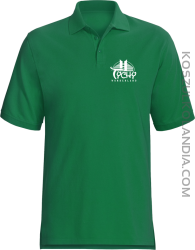 TYCHY Wonderland - Koszulka Polo męska zielona 