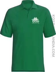TYCHY Wonderland - Koszulka Polo męska zielona 
