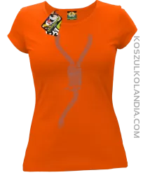 Sznur wisielczy - Koszulka damska pomarańcz