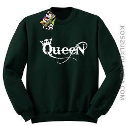 Queen Simple - Bluza standard bez kaptura butelkowa 