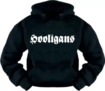 Hooligans Gotyk - Bluzy z kapturem