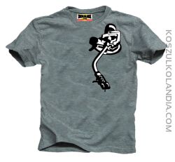 dj koszulki dla muzyków Ramię gramofonu adapter dla DJ `a - koszulka męska 2