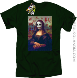 Mona Lisa Hello Jocker - Koszulka męska butelkowa 