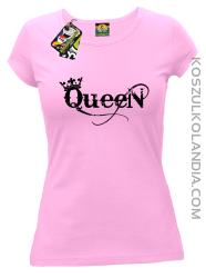 Queen Simple - Koszulka damska jasny róż 