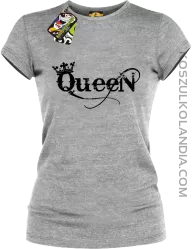 Queen Simple - Koszulka damska melanż 
