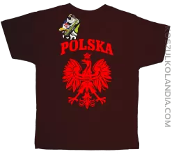 Polska - Koszulka dziecięca brąz 