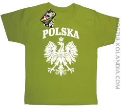 Polska - Koszulka dziecięca kiwi