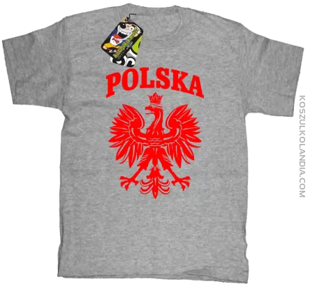 Polska - Koszulka dziecięca melanż 