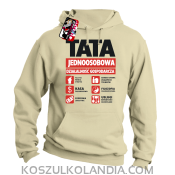 TATA Firma - Jednoosobowa działalność gospodarcza - bluza z kapturem męska