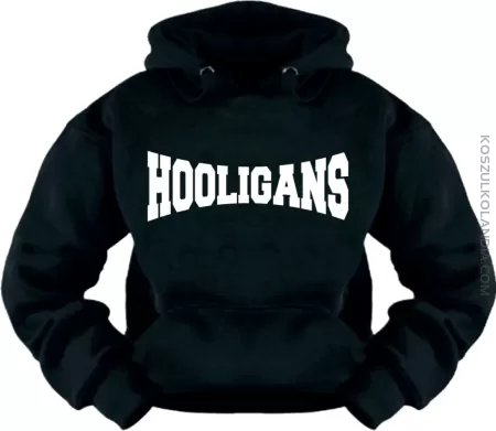 Hooligans Oval - Bluza z kapturem -40%