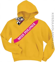 Miss Polonia - bluza dziecięca - żółty