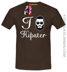 I LOVE HIPSTER - koszulka męska
