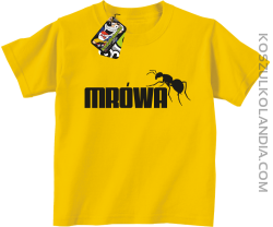 Mrówa Parody - koszulka dziecięca żółta 