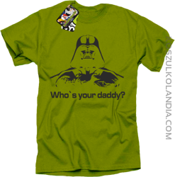LORD Who`s your daddy - Koszulka męska kiwi 