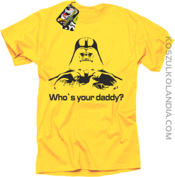 LORD Who`s your daddy - Koszulka męska żółta 