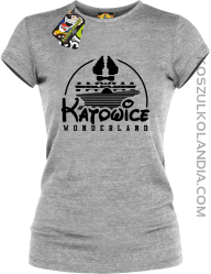 Katowice Wonderland - Koszulka damska melanż 