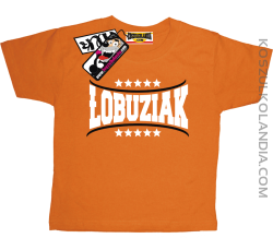 Łobuziak - koszulka dziecięca - pomarańczowy