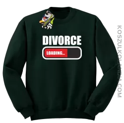 DIVORCE - loading - Bluza STANDARD butelkowa