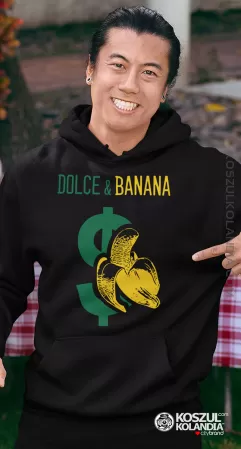 Dolce & Banana - bluza z kapturem męska