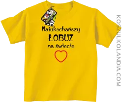 Najukochańszy łobuz na świecie - Koszulka dziecięca żółta 