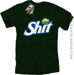 SHIT Parody Fan Style - Koszulka męska butelkowa 