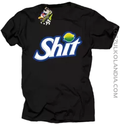 SHIT Parody Fan Style - Koszulka męska  czarna 