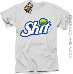 SHIT Parody Fan Style - Koszulka męska biała 