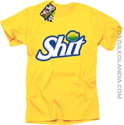 SHIT Parody Fan Style - Koszulka męska żółta 