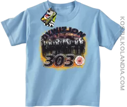 Dywizjon 303-koszulka dziecięca błękitna