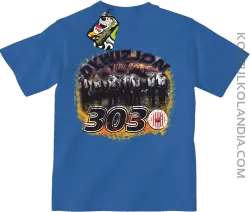 Dywizjon 303-koszulka dziecięca niebieska