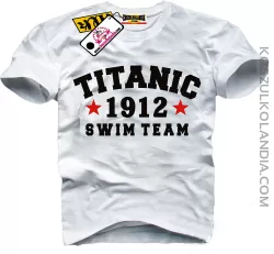TITANIC 1912 Swim Team - koszulka męska