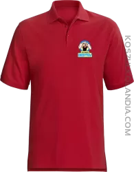 POPEY StrongMan W końcu emerytura - Koszulka męska Polo czerwona 