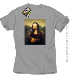 MonaLisa Mother Ducker - Koszulka męska melanż 