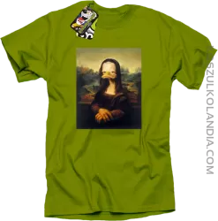 MonaLisa Mother Ducker - Koszulka męska kiwi 