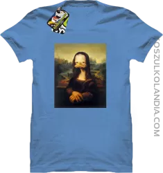 MonaLisa Mother Ducker - Koszulka męska błękit 