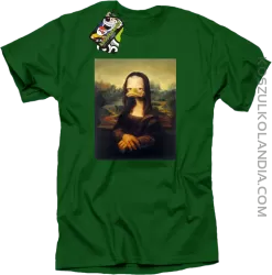 MonaLisa Mother Ducker - Koszulka męska zielona 