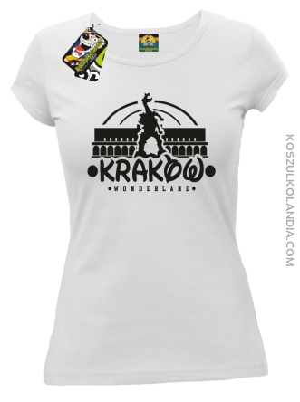 Kraków wonderland - Koszulka damska biała 