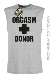 Orgasm Donor - Bezrękawnik męski melanż 